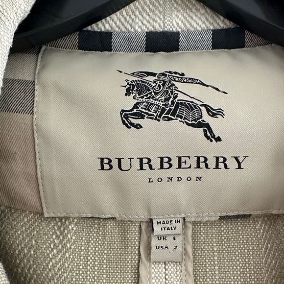 Burberry Totley Double Breasted Cropped Peacoat Jacket - Picture 6 of 16